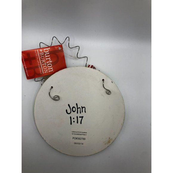 Burton & Burton x Carla Grogan Art of Him Grace Ornaments - Picture 3 of 5